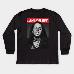 Lana Del Rey Kids Long Sleeve T-Shirt